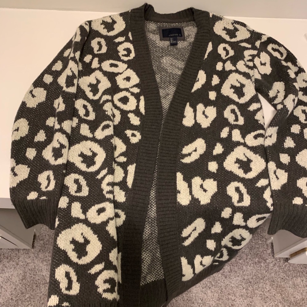 Heavyweight cardigan